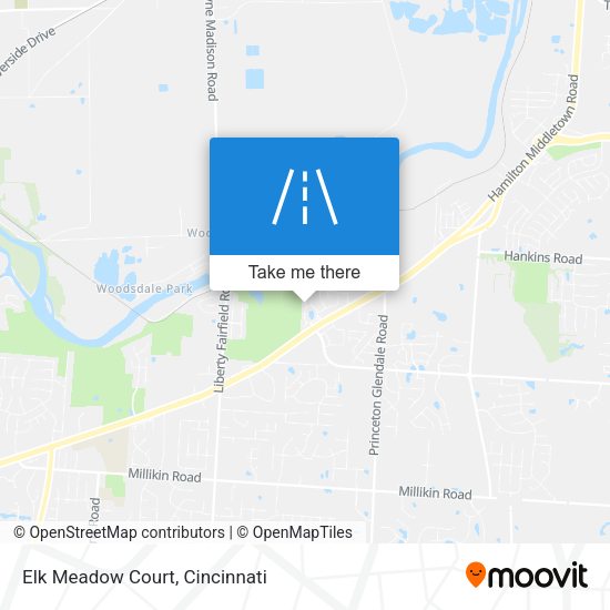 Elk Meadow Court map