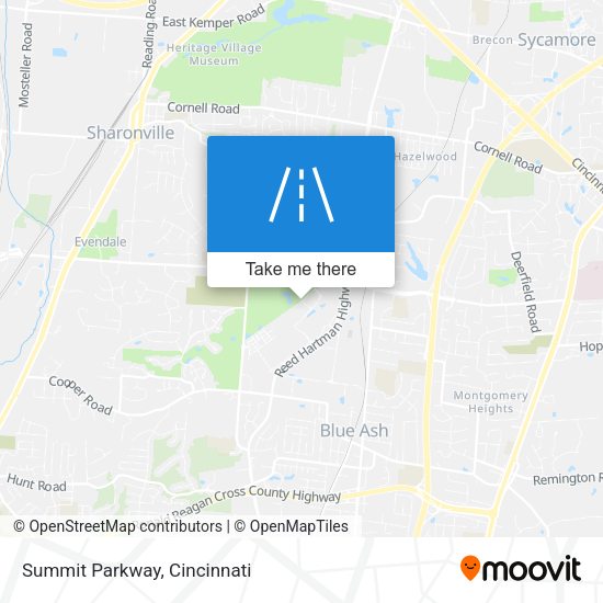 Mapa de Summit Parkway