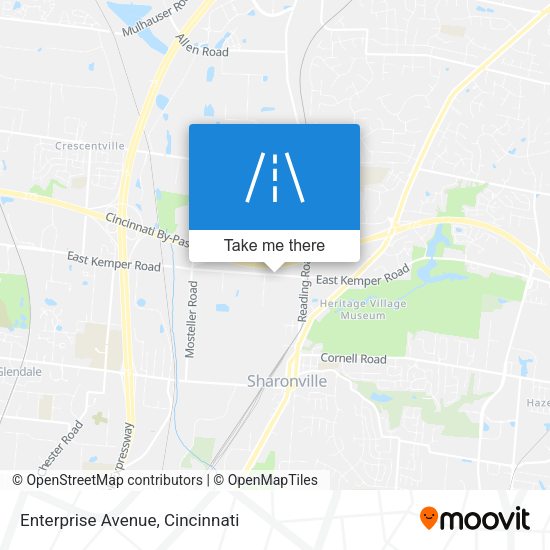 Enterprise Avenue map