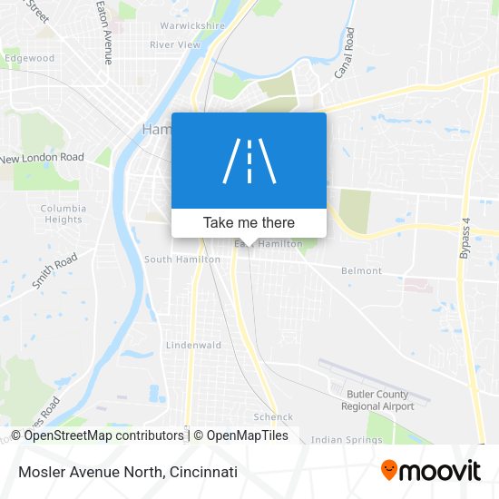 Mapa de Mosler Avenue North