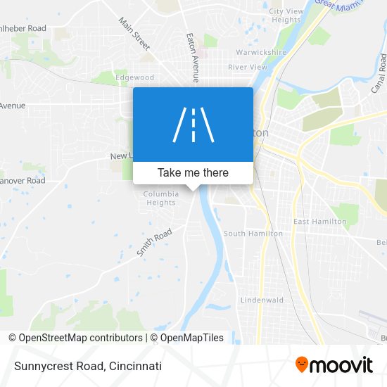 Mapa de Sunnycrest Road