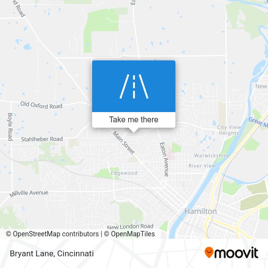 Mapa de Bryant Lane