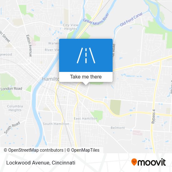 Lockwood Avenue map