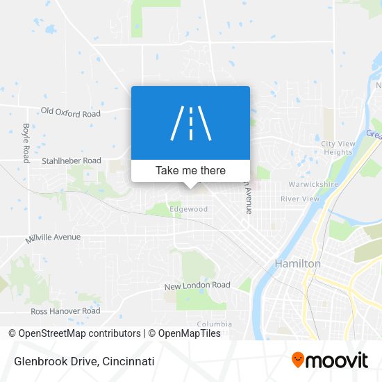 Glenbrook Drive map