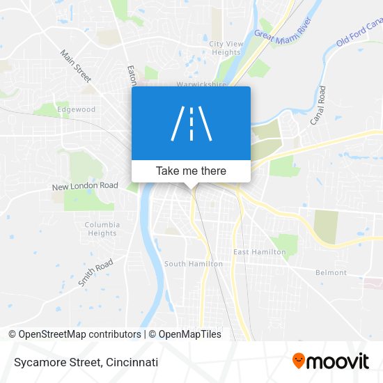 Sycamore Street map