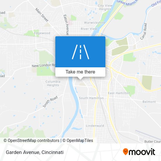 Mapa de Garden Avenue