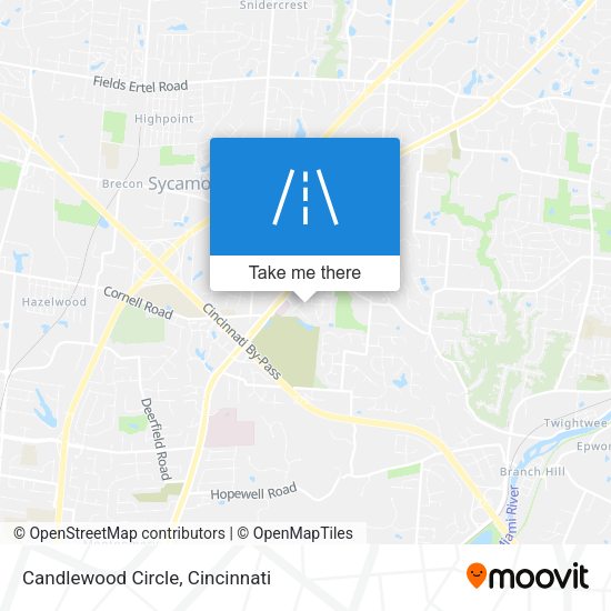 Candlewood Circle map