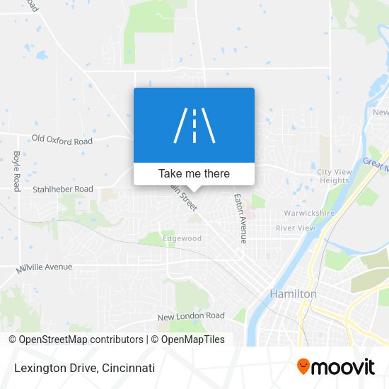 Lexington Drive map