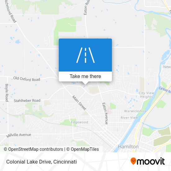 Colonial Lake Drive map