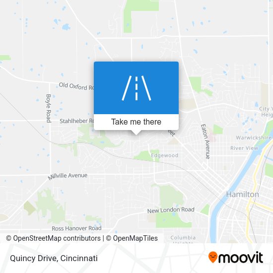 Mapa de Quincy Drive