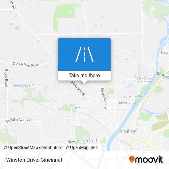 Mapa de Winston Drive