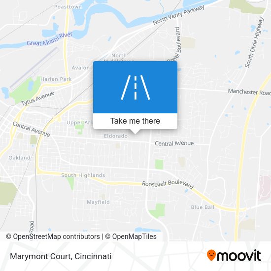 Mapa de Marymont Court