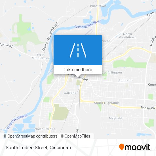 South Leibee Street map