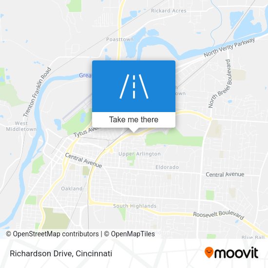 Mapa de Richardson Drive