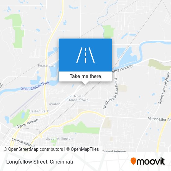 Mapa de Longfellow Street