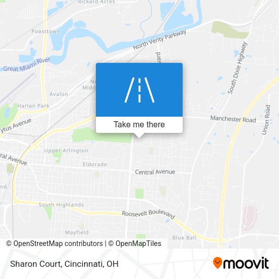 Mapa de Sharon Court