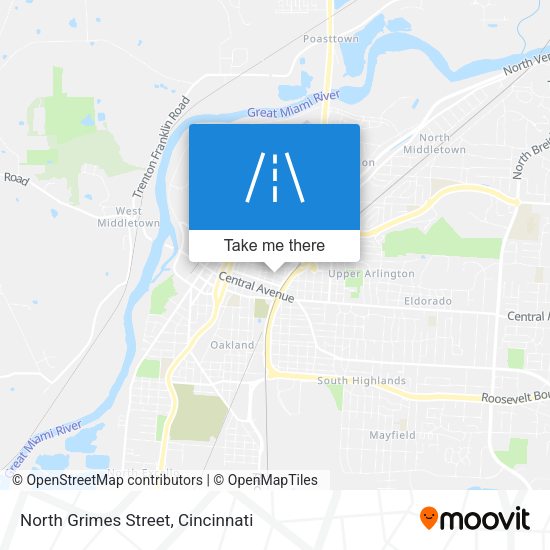 Mapa de North Grimes Street