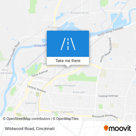 Mapa de Wildwood Road