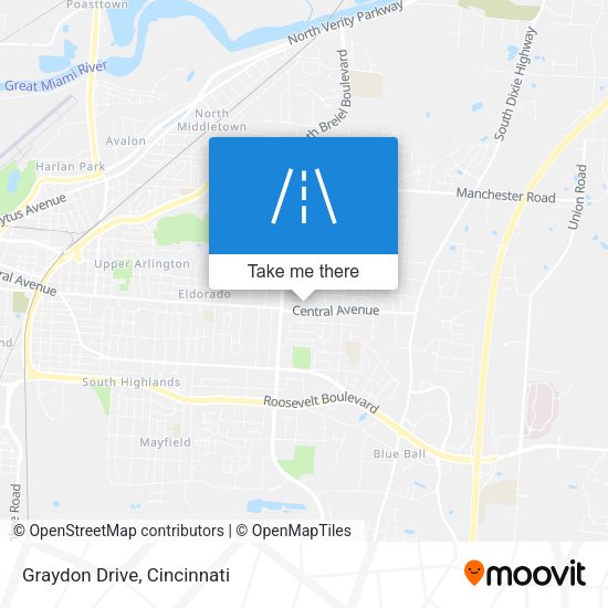 Mapa de Graydon Drive