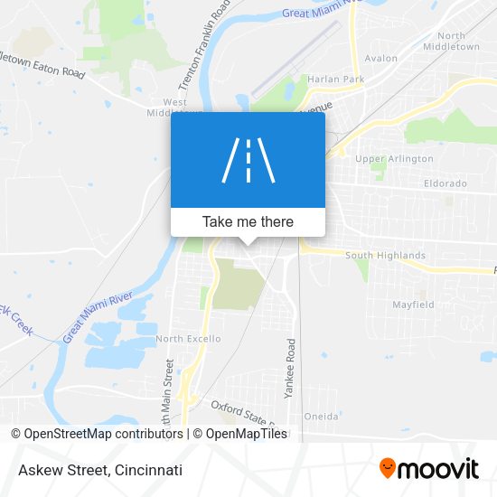 Mapa de Askew Street