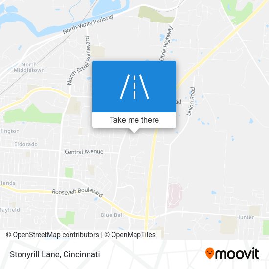 Mapa de Stonyrill Lane