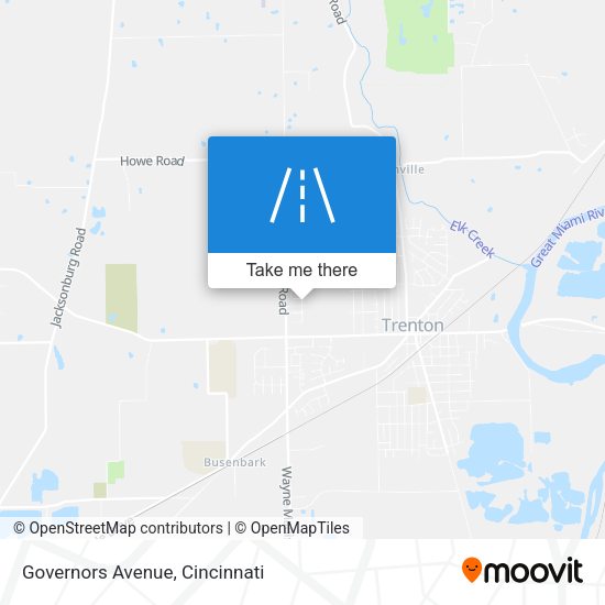Governors Avenue map