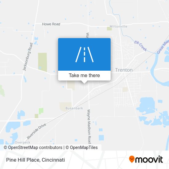 Pine Hill Place map