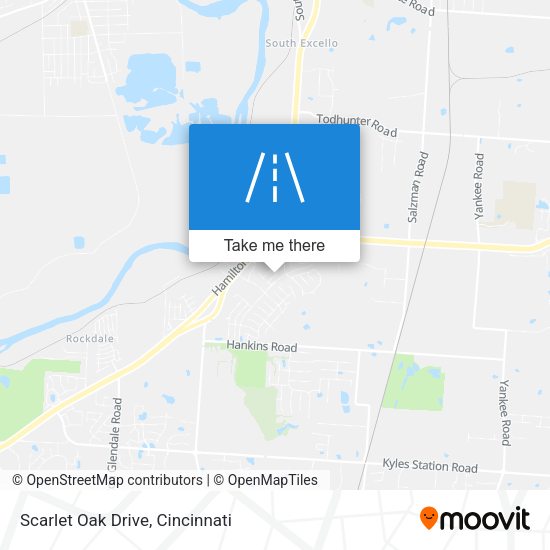 Mapa de Scarlet Oak Drive