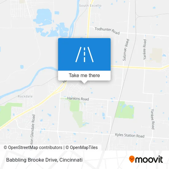 Babbling Brooke Drive map
