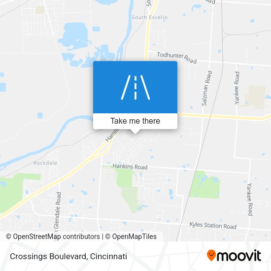 Mapa de Crossings Boulevard
