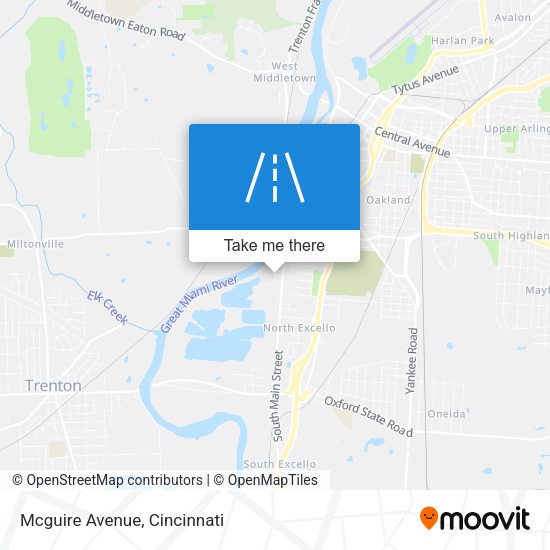 Mapa de Mcguire Avenue
