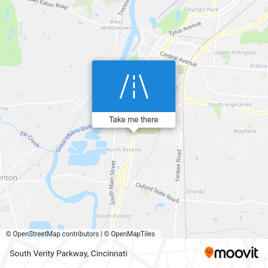 Mapa de South Verity Parkway
