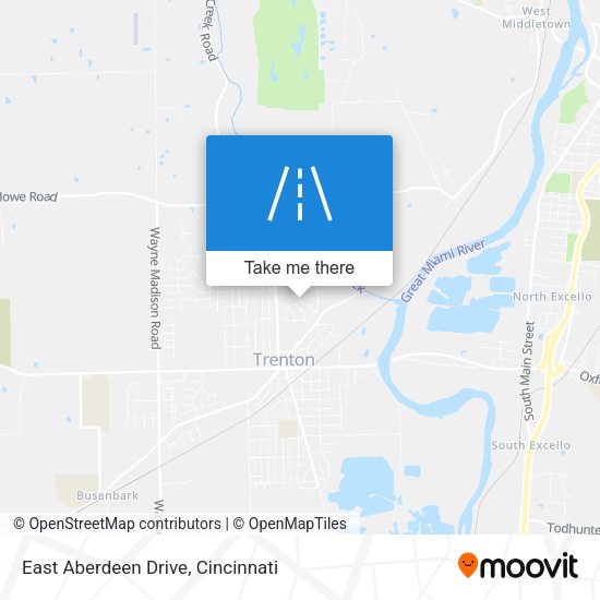 Mapa de East Aberdeen Drive