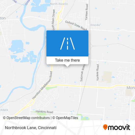Northbrook Lane map
