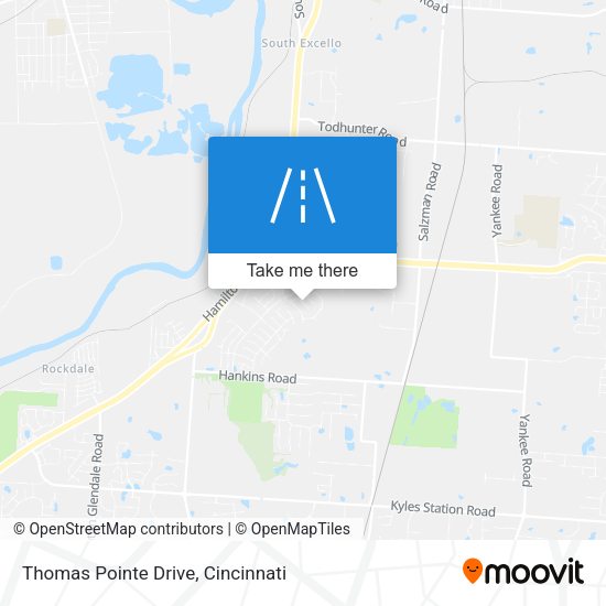Thomas Pointe Drive map