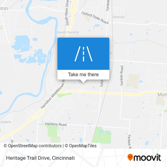 Heritage Trail Drive map