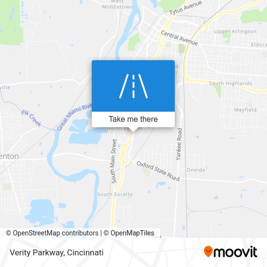 Mapa de Verity Parkway