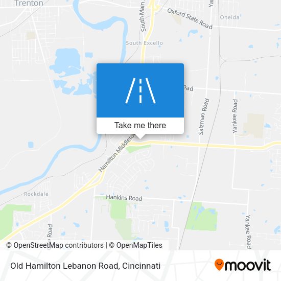 Mapa de Old Hamilton Lebanon Road