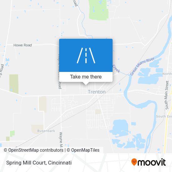 Spring Mill Court map