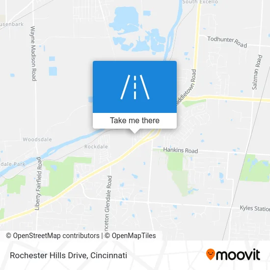 Rochester Hills Drive map