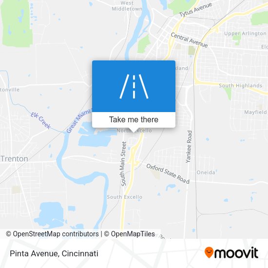 Mapa de Pinta Avenue