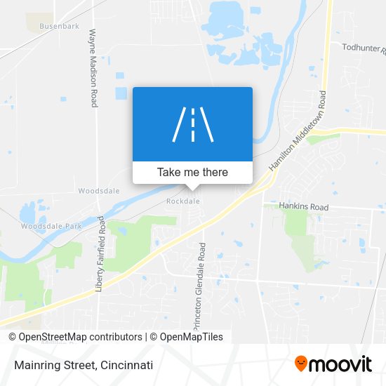 Mapa de Mainring Street