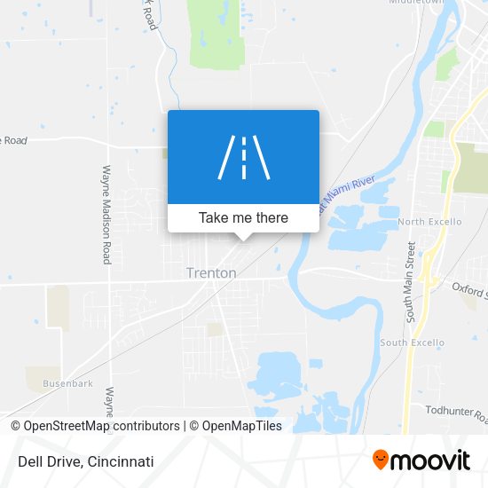Mapa de Dell Drive