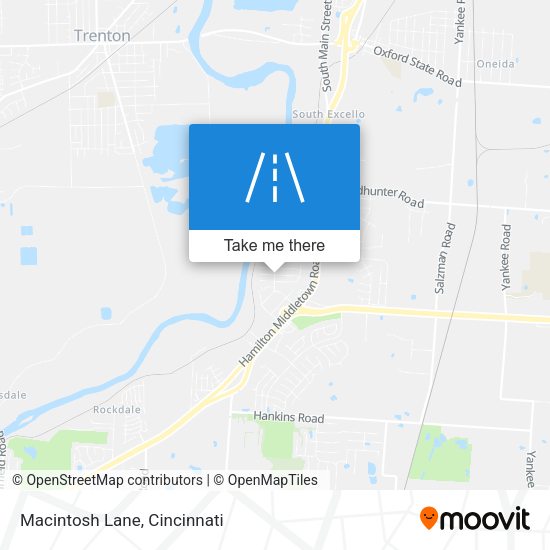 Mapa de Macintosh Lane
