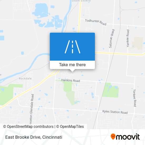 Mapa de East Brooke Drive