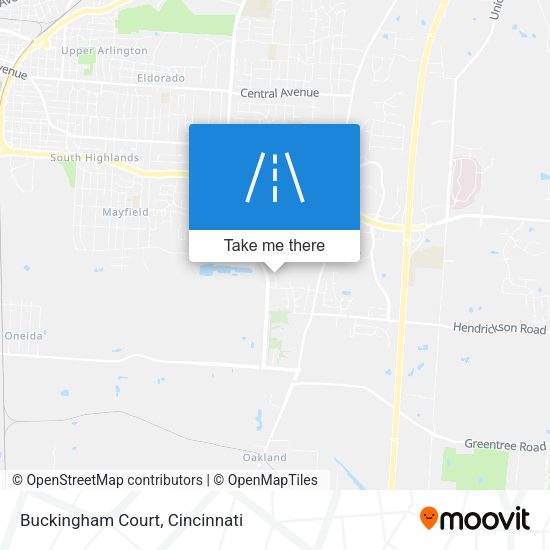 Buckingham Court map