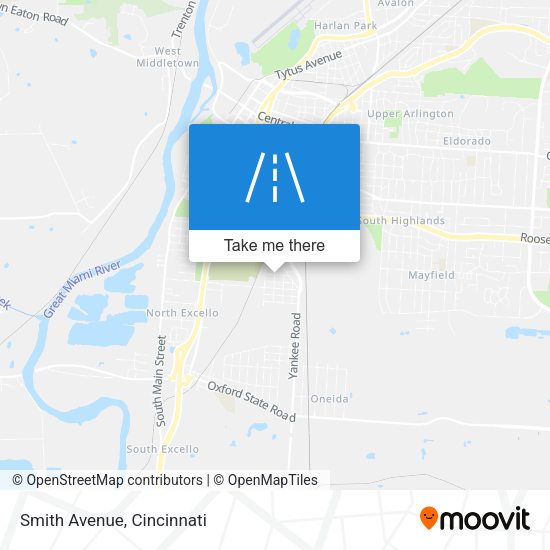 Mapa de Smith Avenue