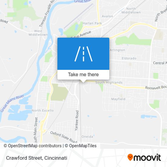 Crawford Street map