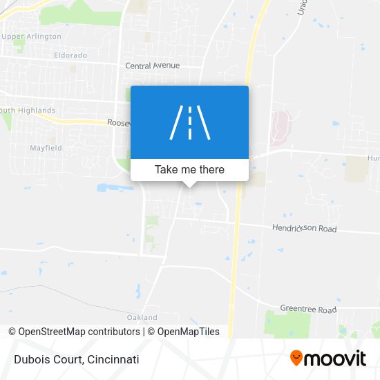 Mapa de Dubois Court