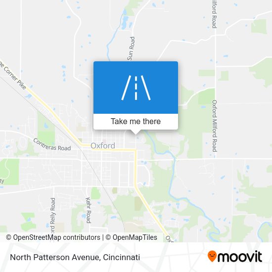 Mapa de North Patterson Avenue